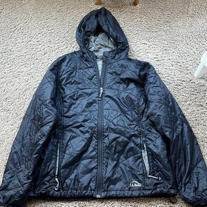 Black LLBean jacket XL